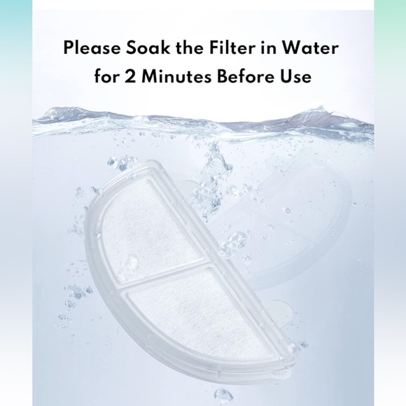 New-Homerunpet Pet Fountain Filters for Wireless Water Dispenser WF20/CF20 - Picture 5 of 8